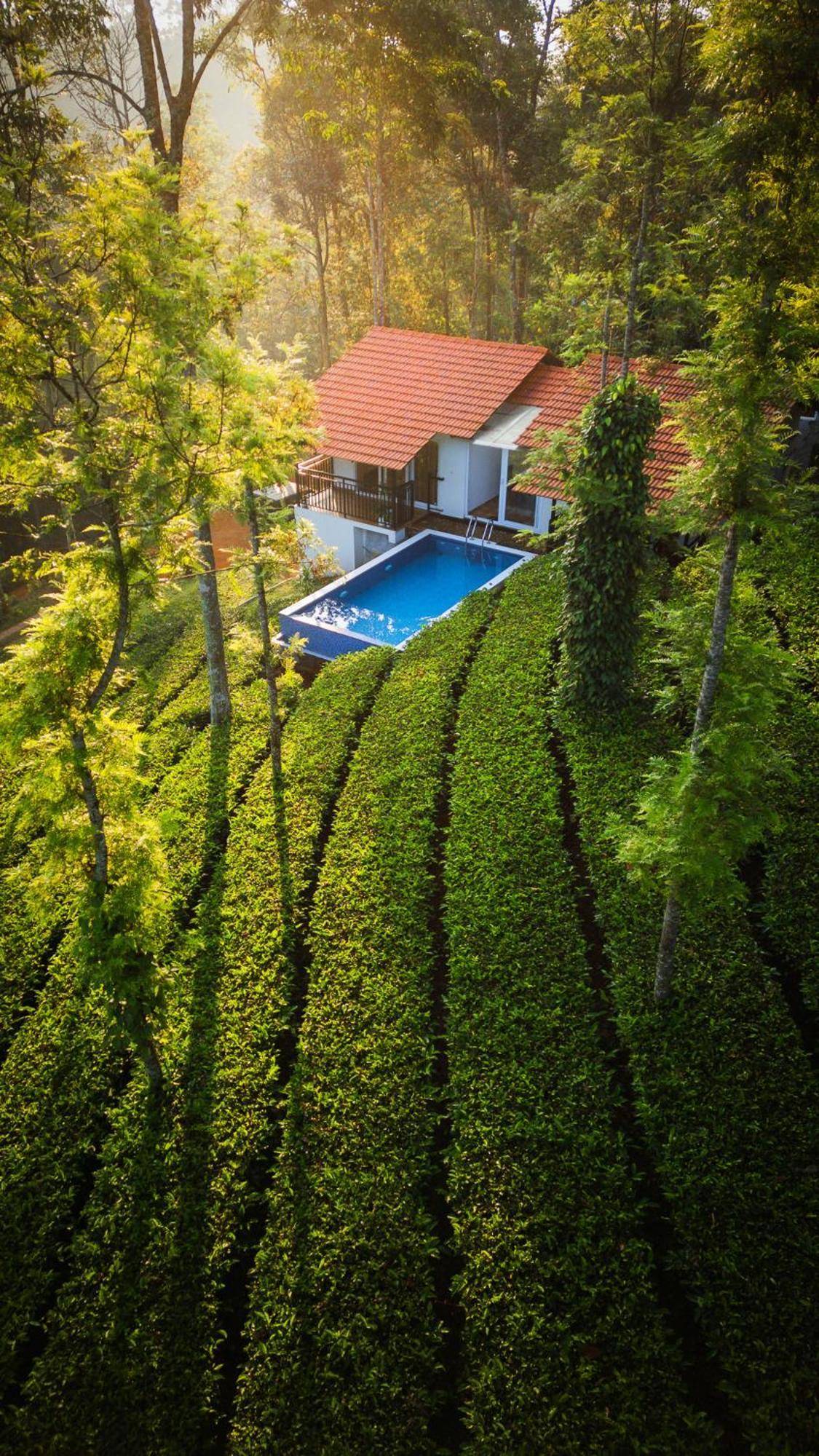 Tealawn Pool Villa, Munnar Exterior foto